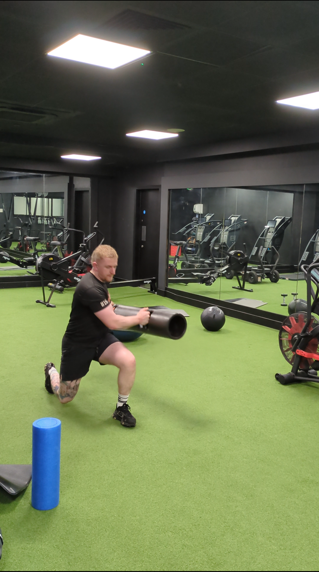 Client training session